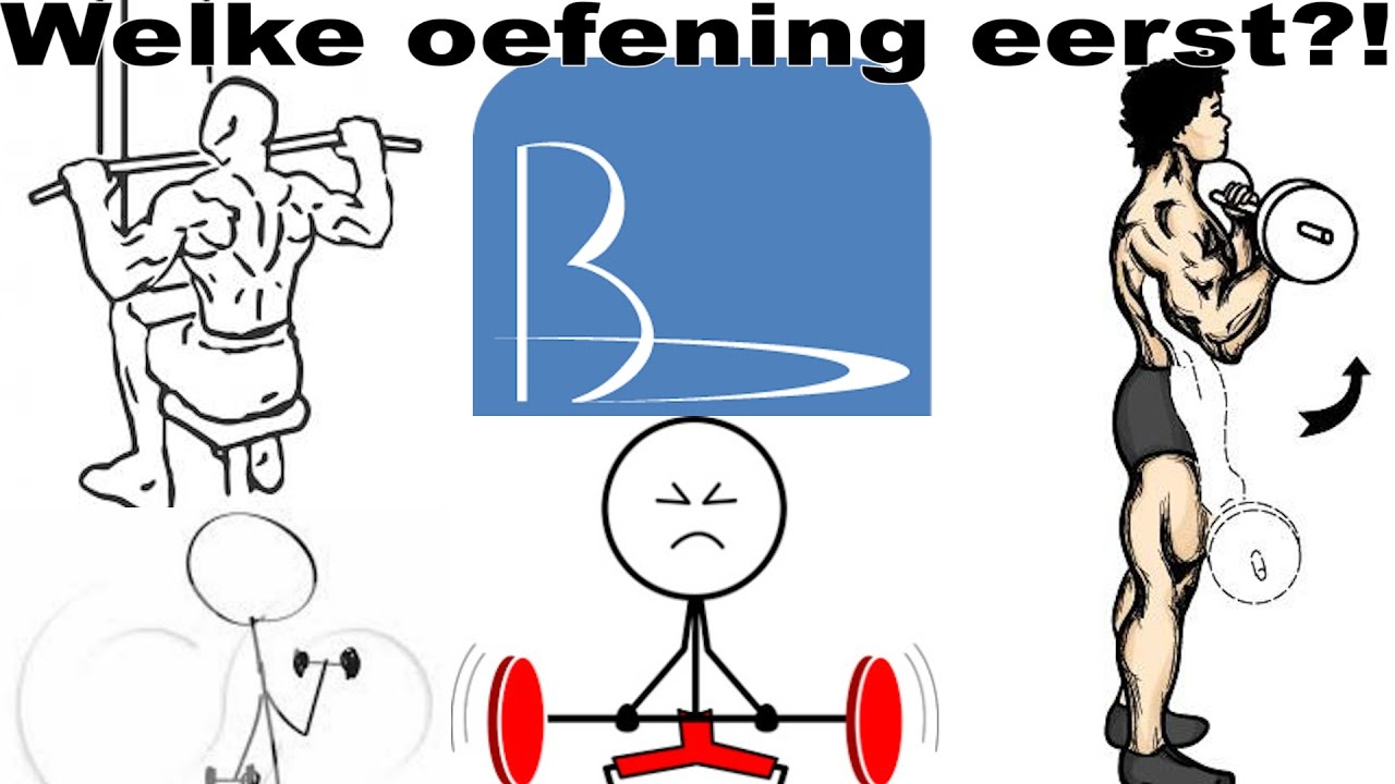Oefeningenvolgorde || Grote of kleine oefeningen eerst?