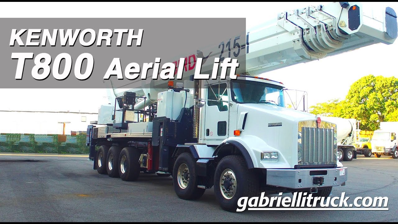 KENWORTH T800 Aerial Lift Truck FOR SALE