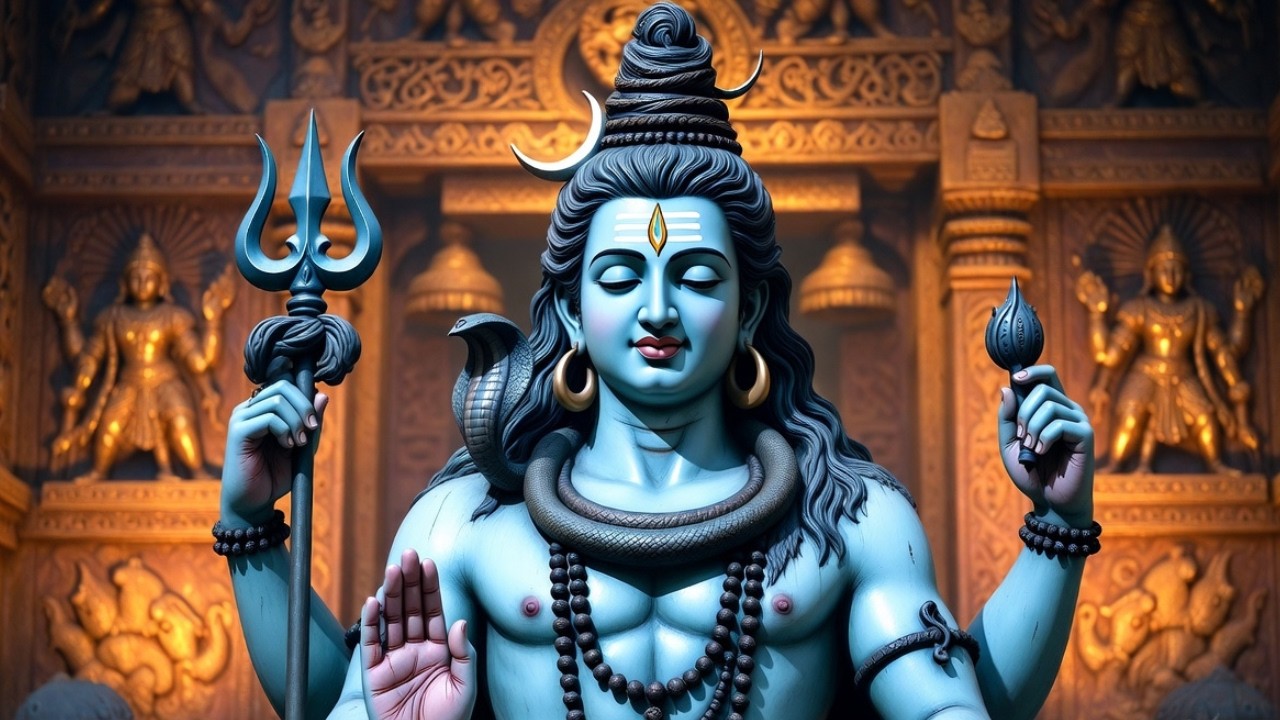 ओम जय शिव ओमकारा I शिव आरती I Om Jai Shiv Omkara Aarti I Full Video Aarti with Hindi Subtitle 🌼🪷