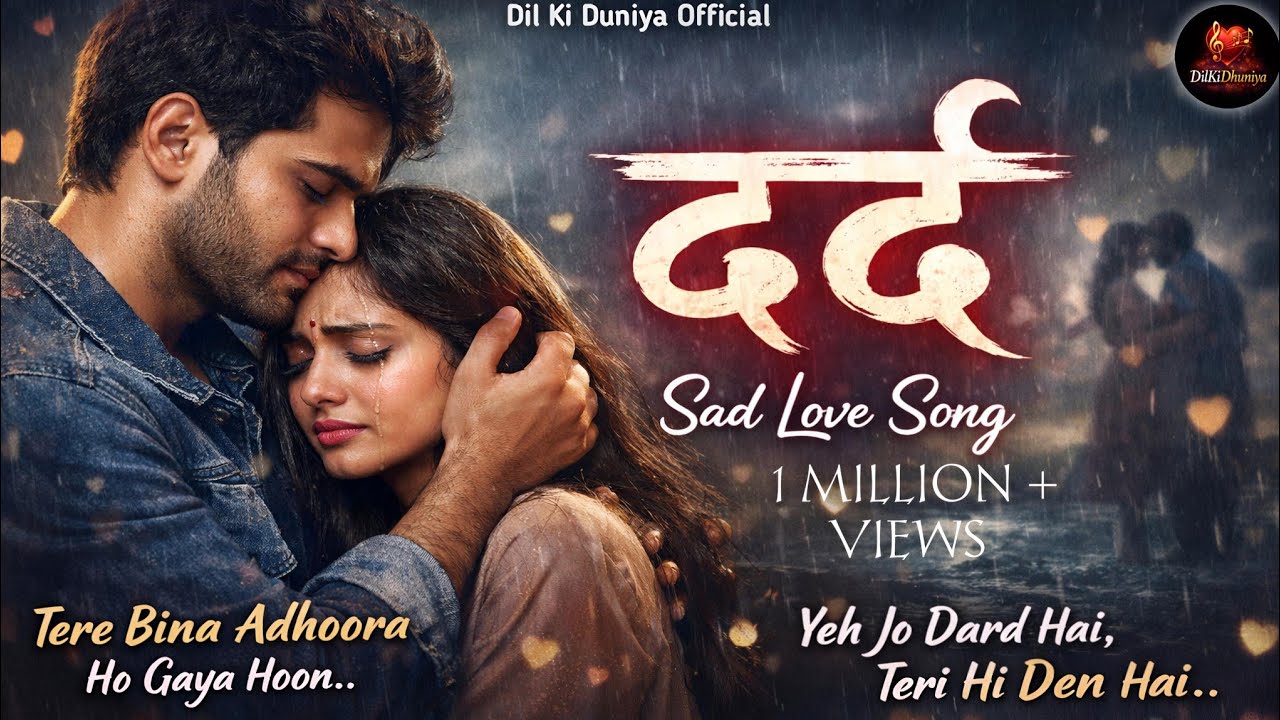Dard – sad hindi song video for broken heart Love Song 2026 | Heart Touching Breakup Song | 