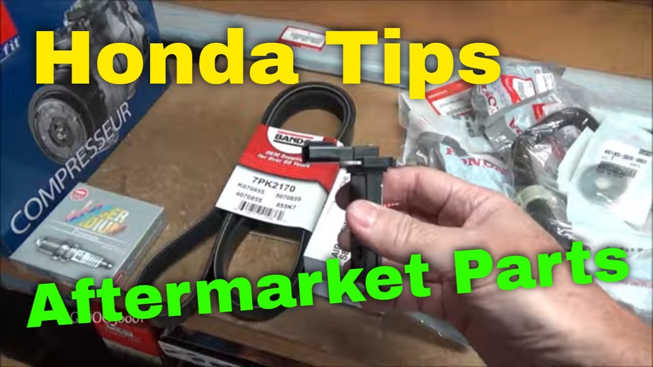Honda Tips: Aftermarket Parts
