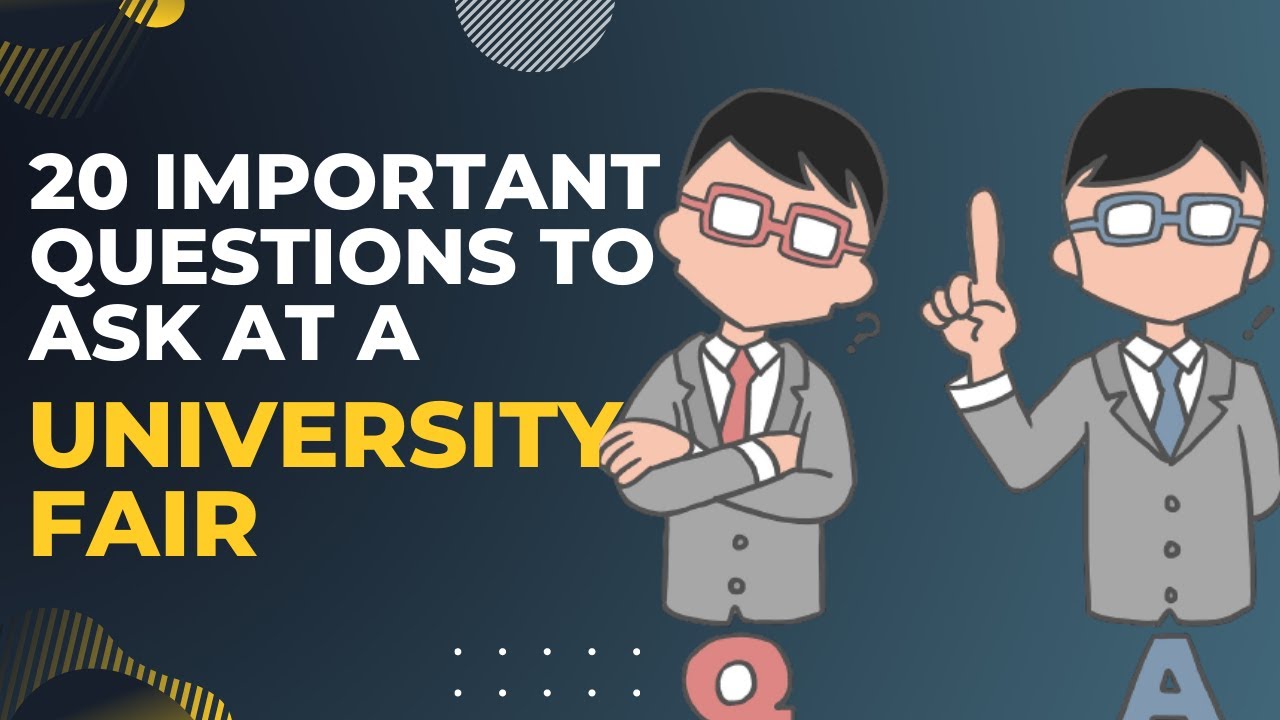 20 Important Questions to Ask at a University Fair | International Students | Gururo