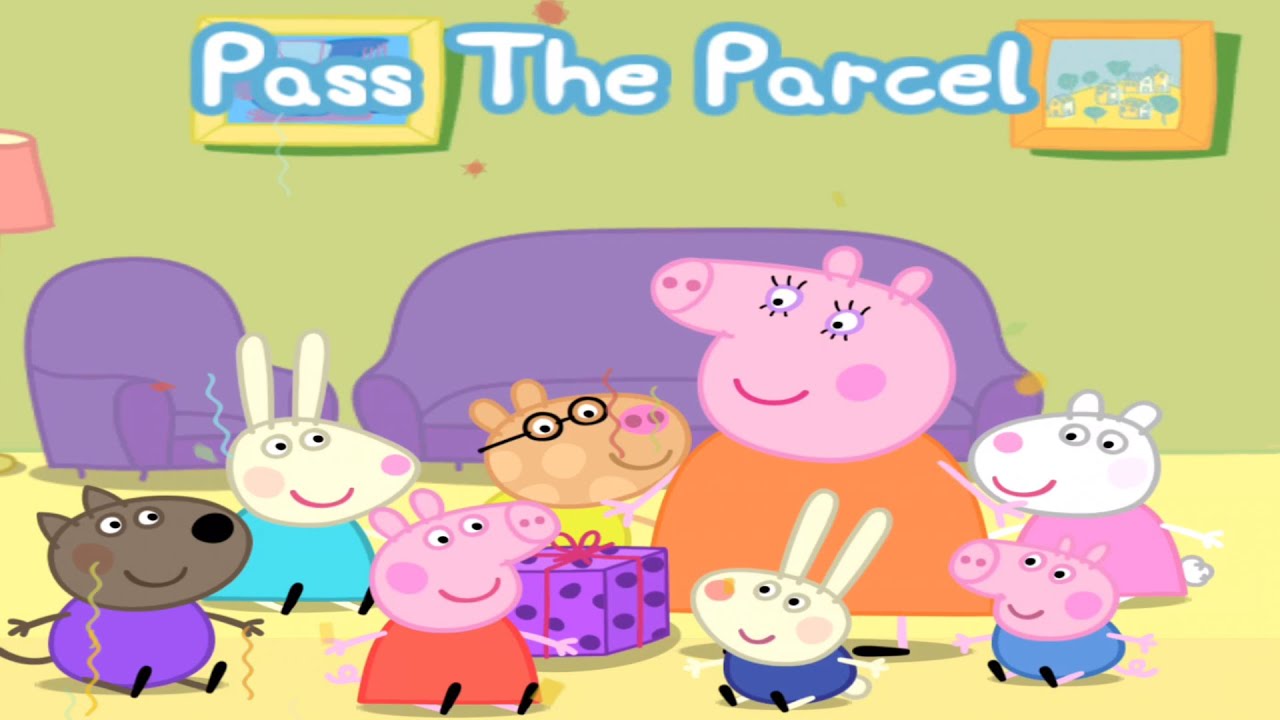 Peppa Pig's Party Time Gameplay - PASS THE PARCEL