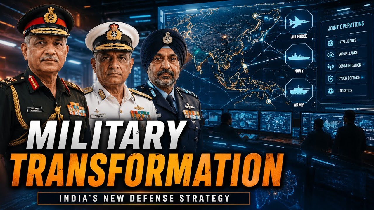India's New War Strategy : The Rise of Integrated Theatre Commands & Operation Sindoor #geopolitics