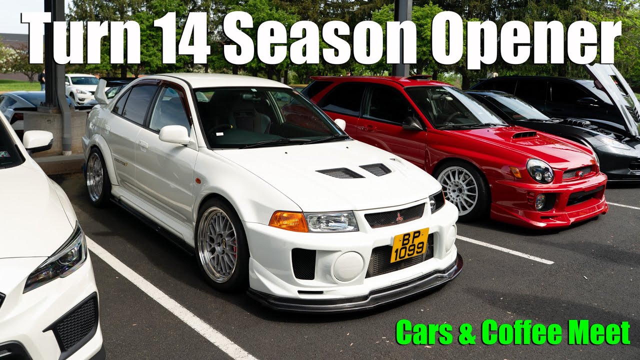 Turn 14 Massive Cars & Coffee Season Opener | Full Event Walkthrough