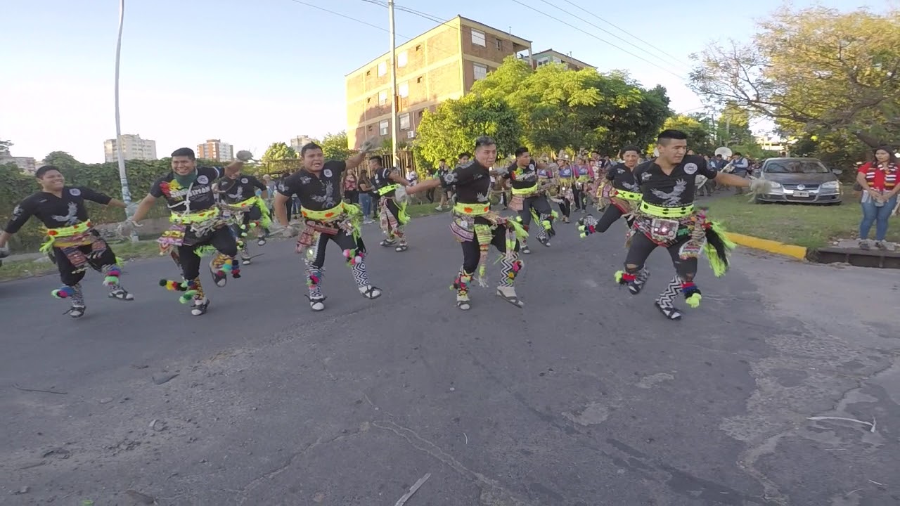 Tinkus San Simon Argentina 2019 bloque Pachas parte 3 *Convite* Recorrido en celina