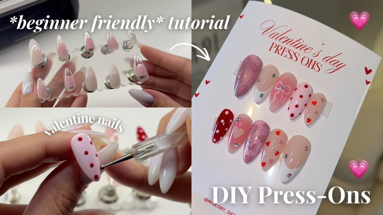 How to make press-ons at *HOME* ⋆.𐙚 ̊ | tutorial for beginners, beetles unboxing