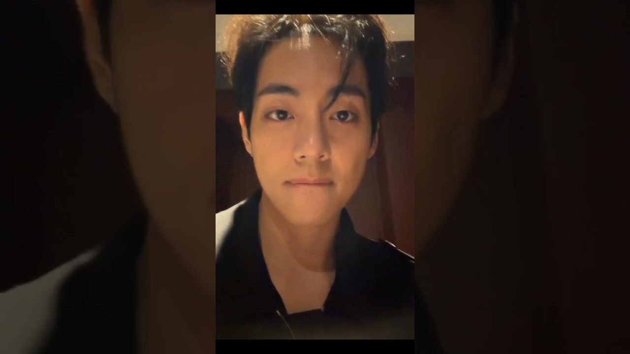 Тэхён в прямом эфире #bts