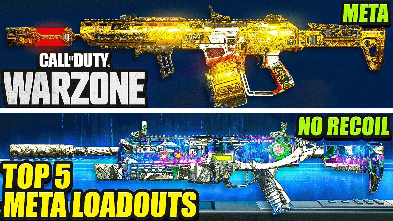 НОВЫЕ ТОП-5 *МЕТА* КОМПЛЕКТОВ ОРУЖИЯ после ОБНОВЛЕНИЯ 4 СЕЗОНА в BO7 WARZONE! (Лучшие комплекты с...