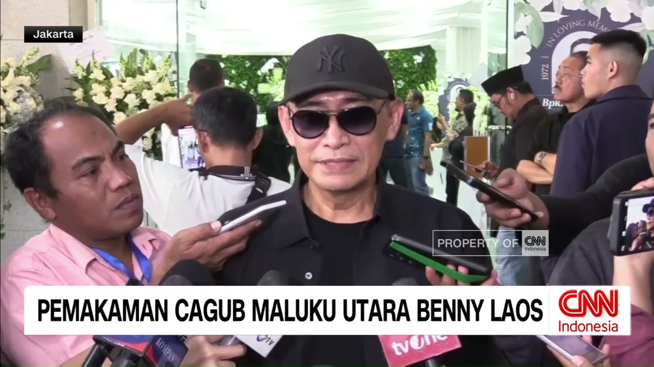Pemakaman Cagub Maluku Utara Benny Laos
