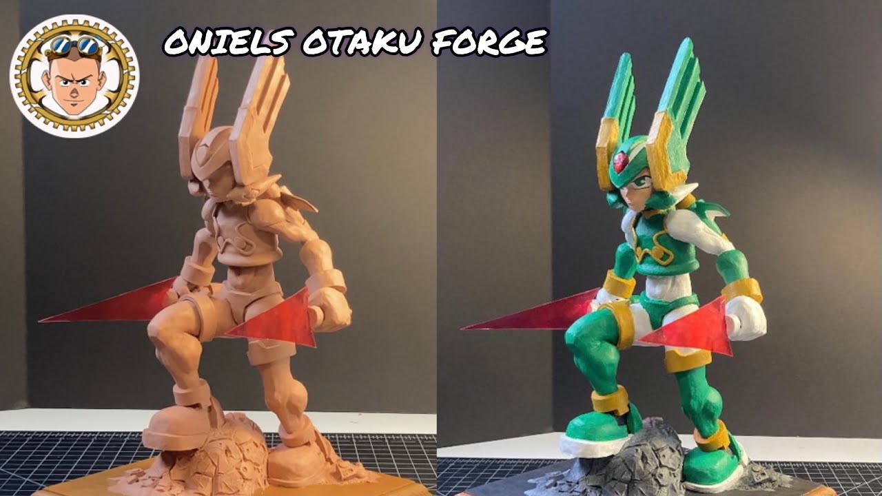 Sculpting SAGE HARPUIA / Megaman Zero