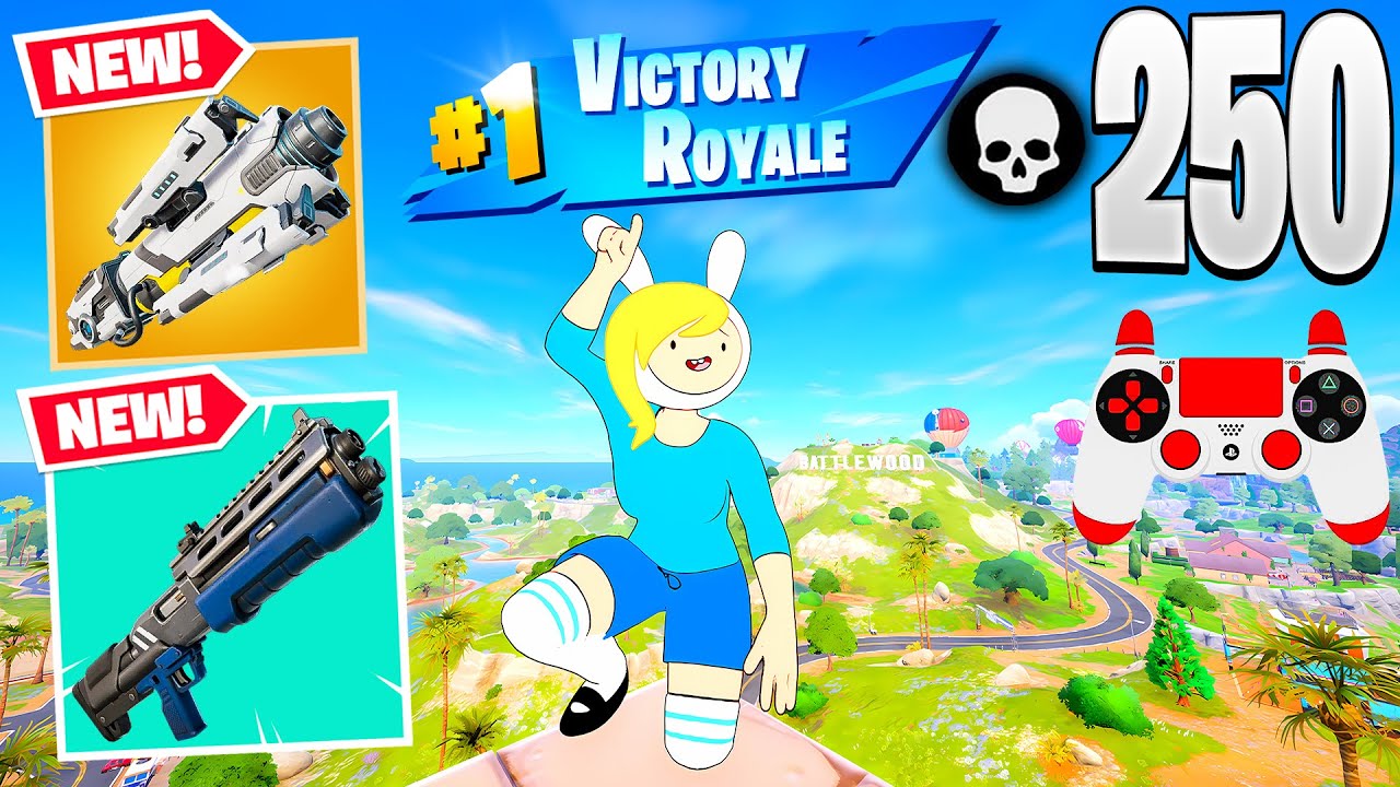 250 Elimination Solo Vs Squads - Zero Build Gameplay Wins (NEW Fortnite Chapter 7 Season 1)