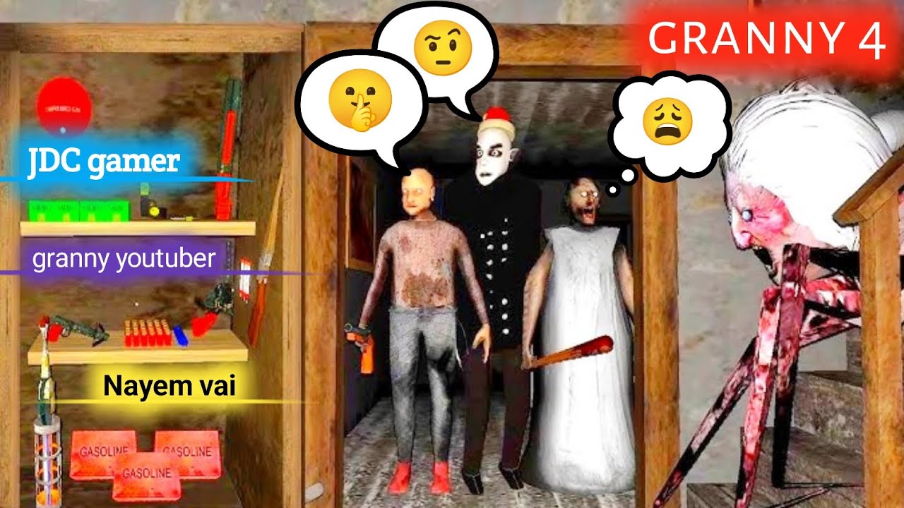 #granny #grannygame #horror #gaming #shorts ☠️💀👿#granny