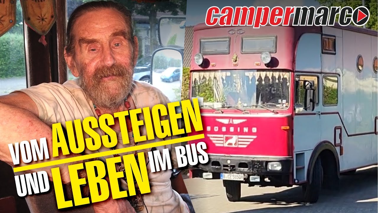 80jähriger lebt seit 27 Jahren im Bus 🚙🌱 [Ausstieg aus der Gesellschaft]