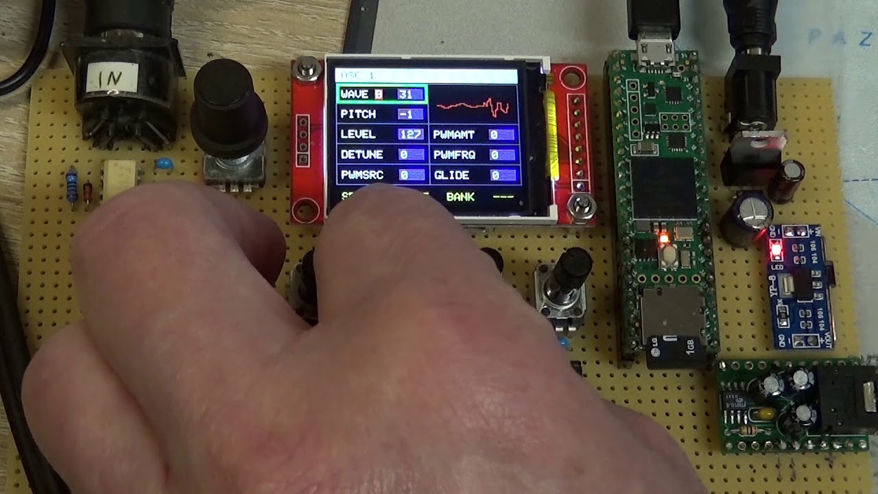 Teensy 4.1  DIY Synthesizer