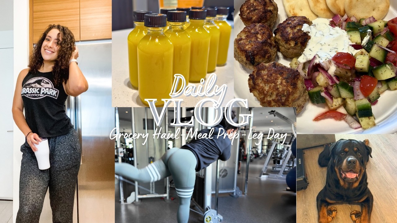 Getting back on track in My 30's: Weight Loss, Meal Prep, & Leg Day