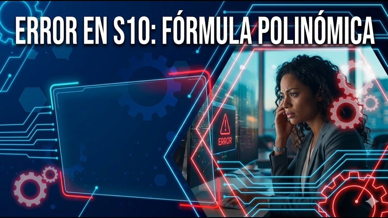 6  ERROR DE FORMULA POLINÓMICA DE S10