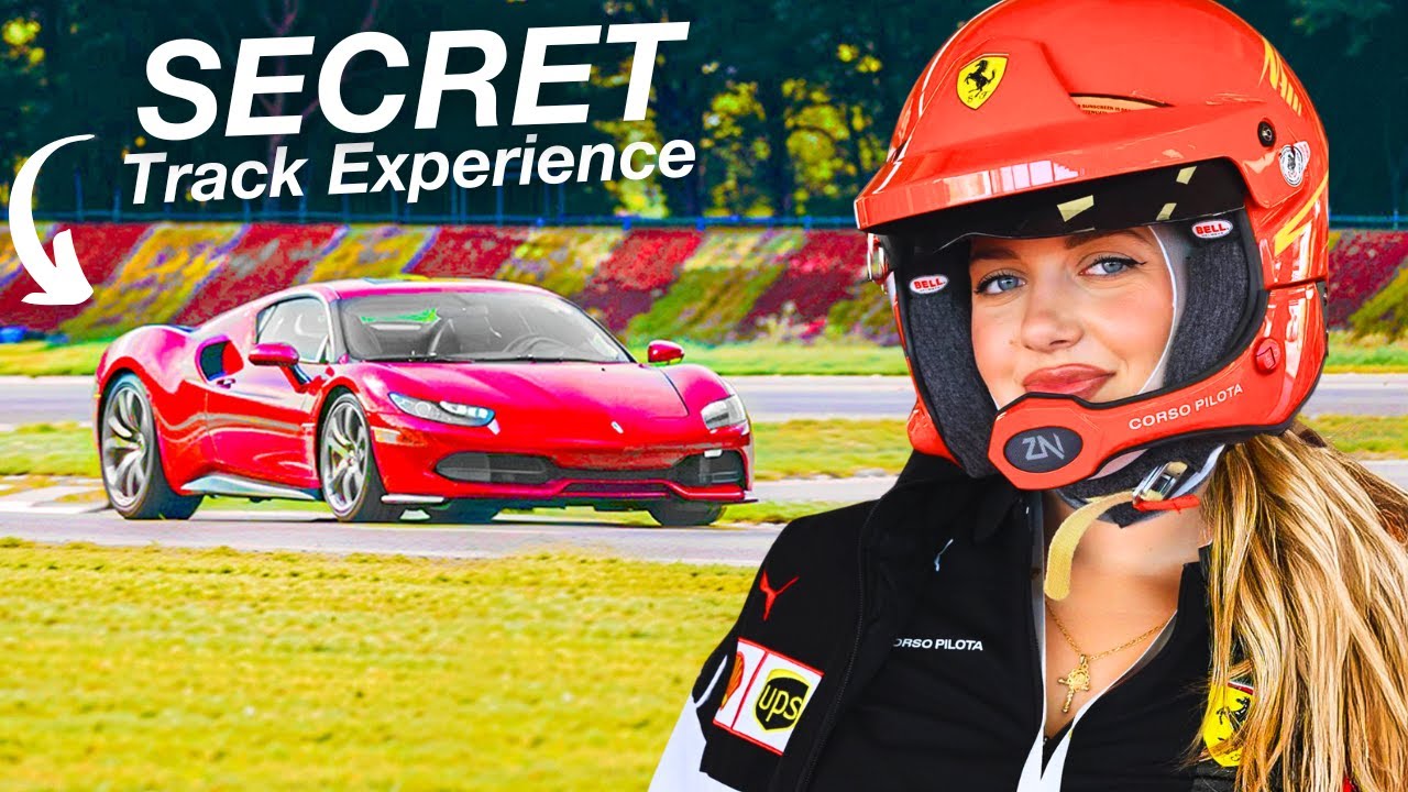Driving at Ferrari's Private Race Track- Fiorano Circuit! 🏎️💨