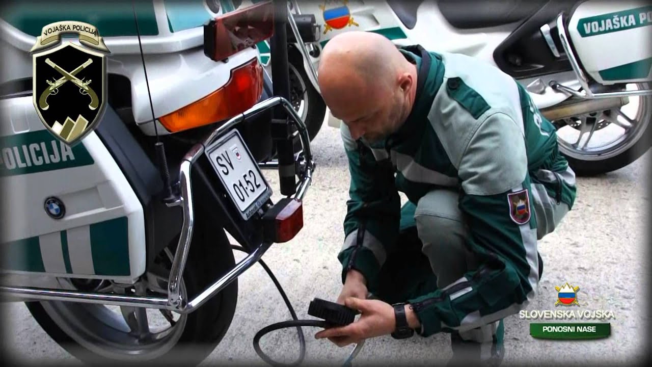 Vojaški policist-motorist
