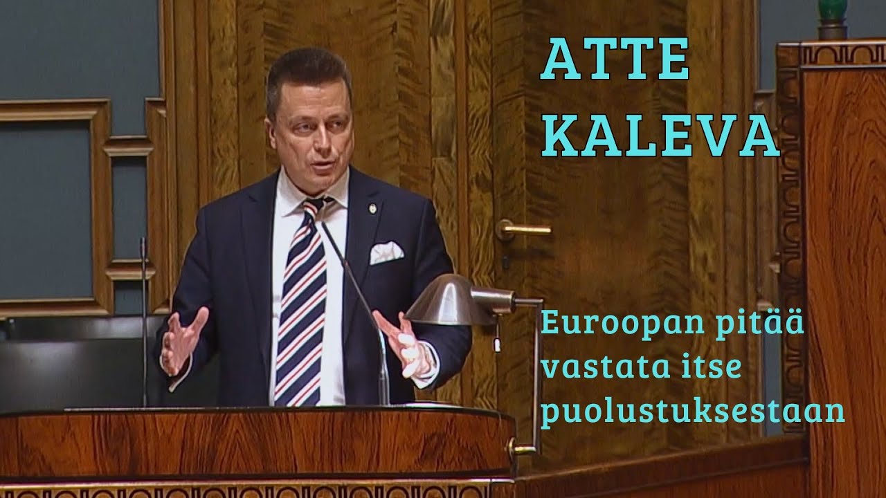 Euroopan pitää vastata itse puolustuksestaan