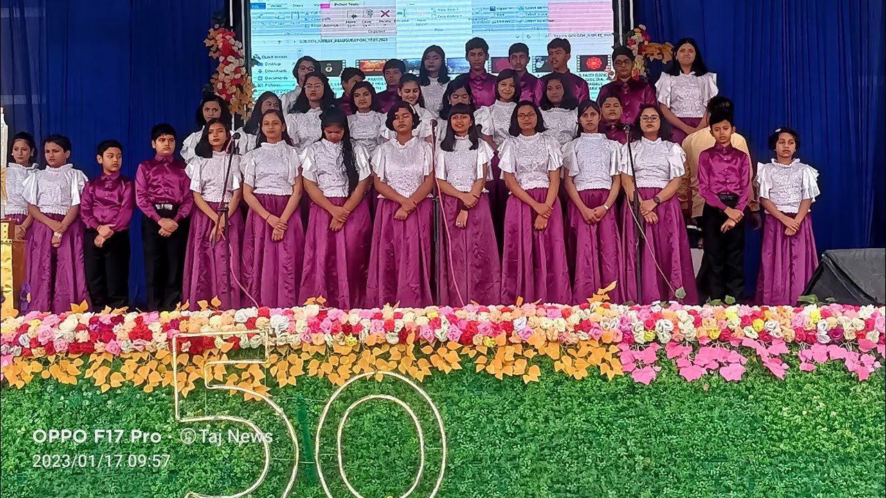 Golden Jubilee celebration in St.Vincent's Convent Senior secondary school Balasore