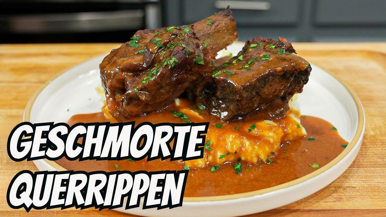 So machst du saftige Beef Short Ribs wie im Restaurant – ganz easy zuhause!
