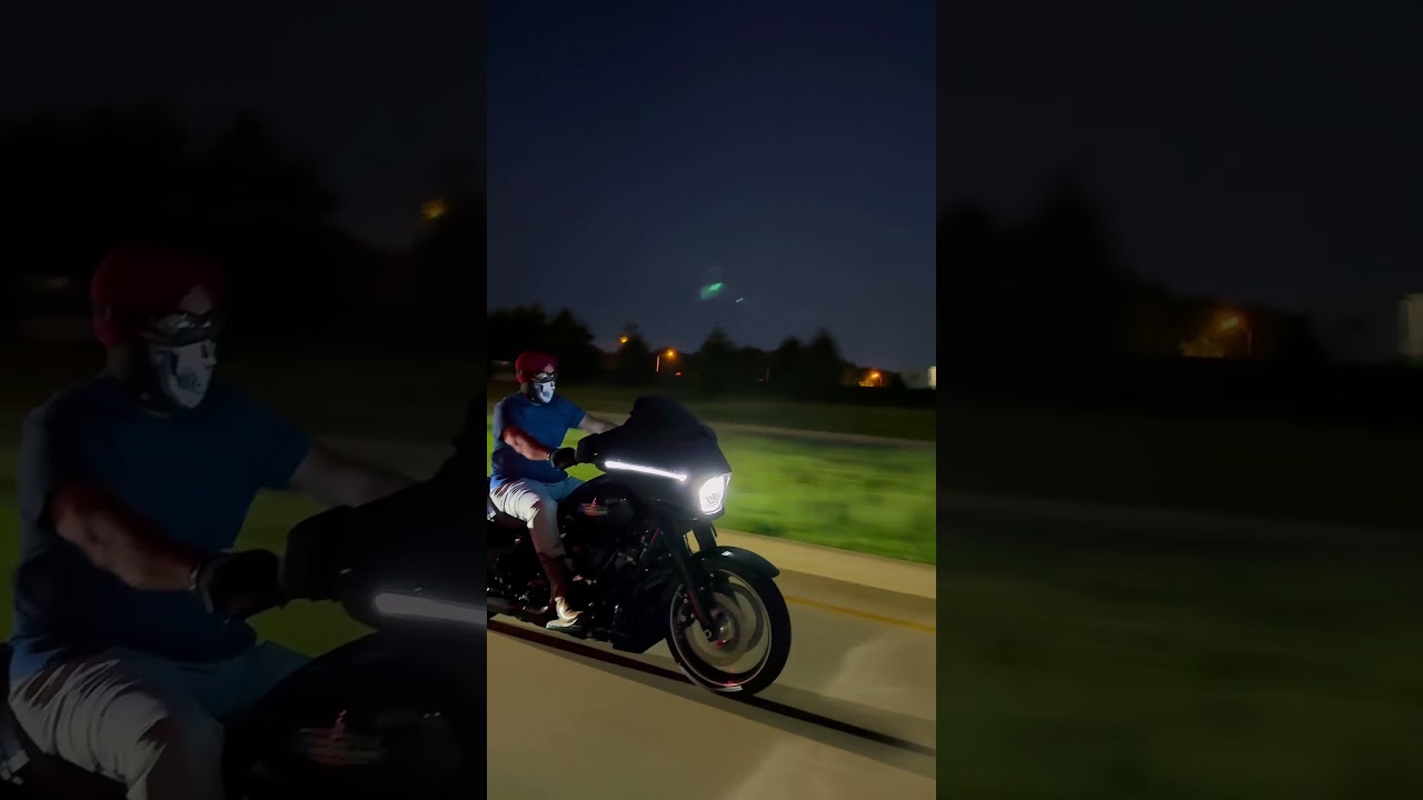 2025 Harley Davidson Street Glide #indianapolisindiana #motorcycle #nightride #wildlife #usa #sikh