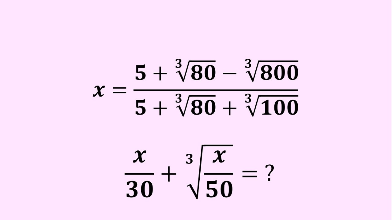A Nice Radical Math Challenge- 95% Failed to Solve