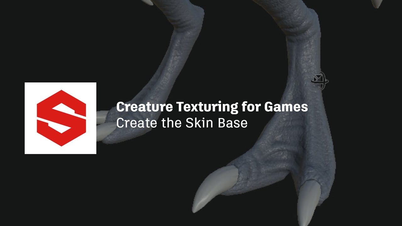 3D Creature Texturing for Games in Substance Painter and Unity - Lesson 3 / 17