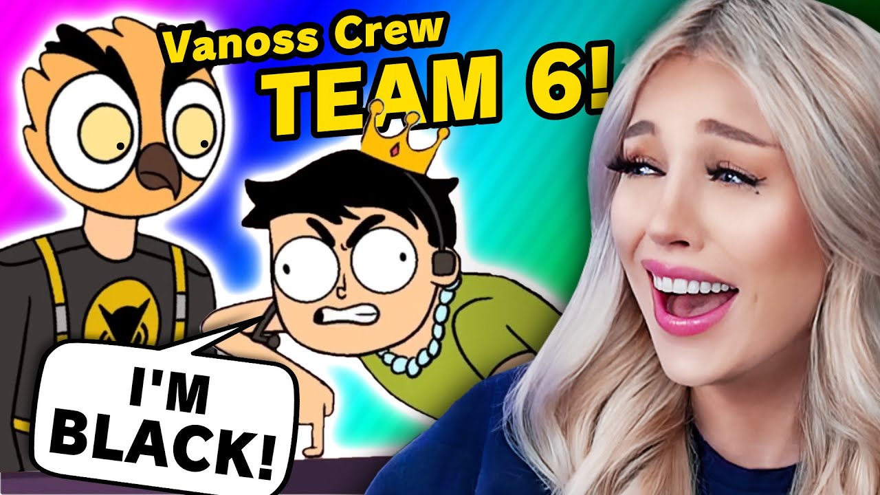 Наша первая реакция на TEAM 6!!? | Уморительная реакция анимации Ваносса!
