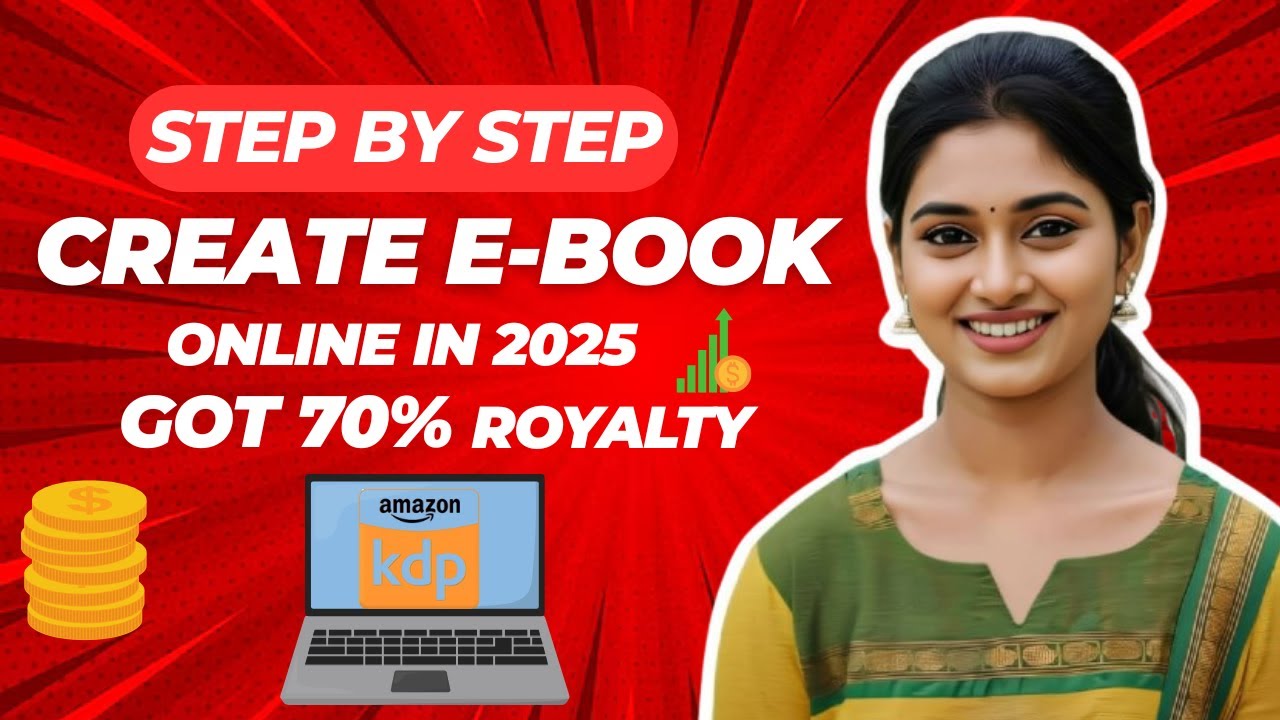 How to Create and Publish Children's e-Book for Amazon KDP-2025(Step-by-Step Tutorial )