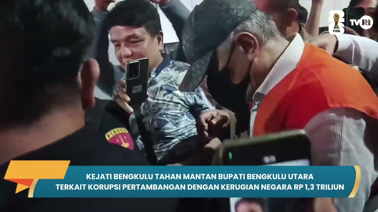 Kejati Bengkulu Tahan Mantan Bupati Bengkulu Utara Terkait Korupsi Tambang Rp1,3 Triliun