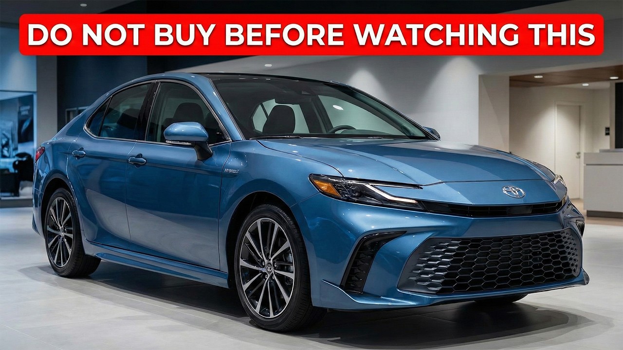 Top Tips For Buying The 2025 Toyota Camry Hybrid