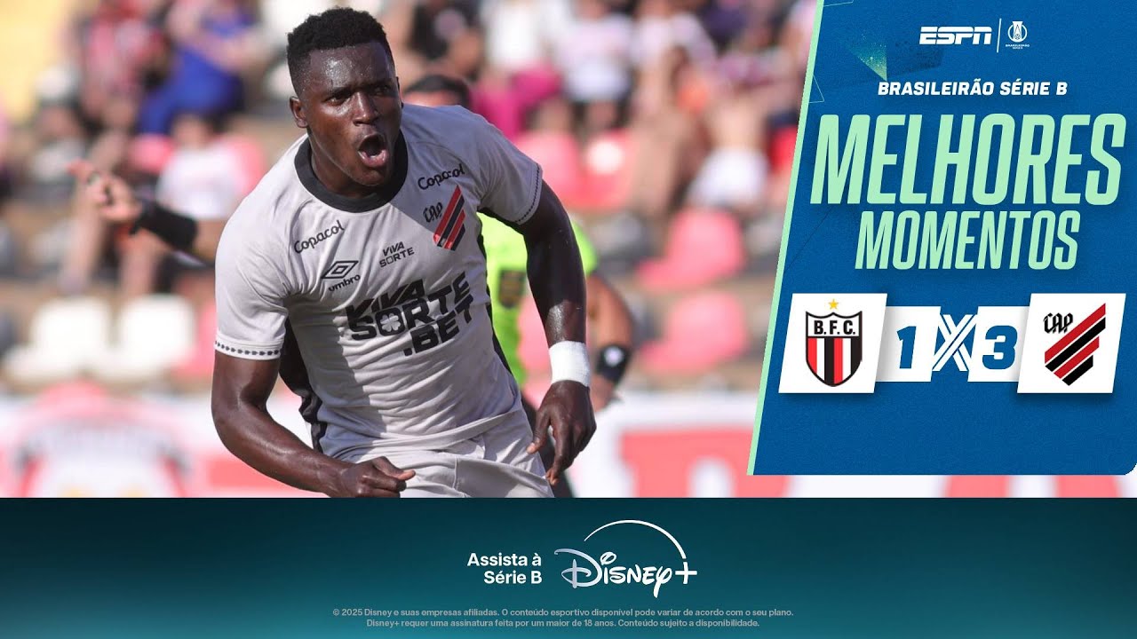 ATHLETICO-PR desempata nos ACRÉSCIMOS e bate o BOTAFOGO-SP com GOLAÇO na SÉRIE B | Melhores Momentos