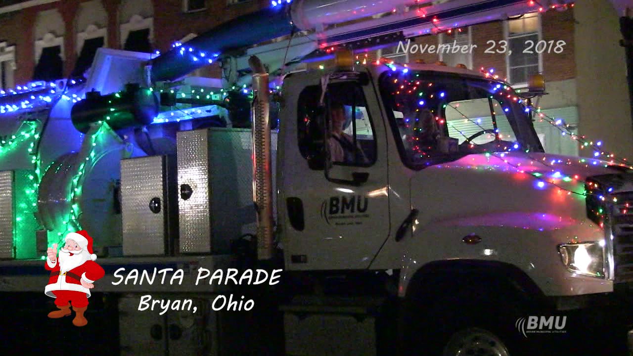 Santa Parade - Bryan, Ohio - November 23, 2018