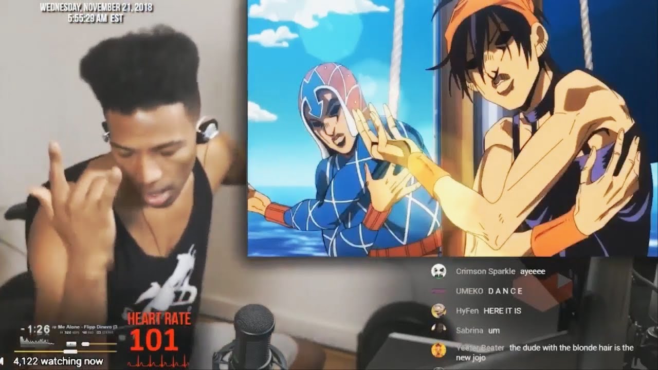 ETIKA REACTS TO GOLDEN WIND PASSIONE DANCE