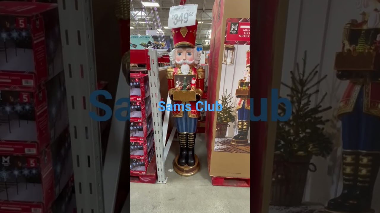 Рождество в клубе Сэма 2025 #шорты #Щелкунчик #samsclub #Рождество #2025