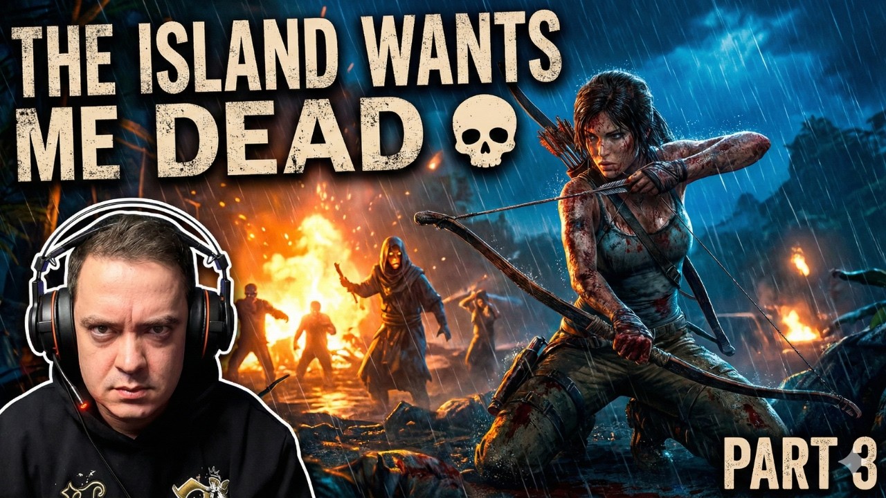 The Island Wants Me Dead | Tomb Raider Part 3 (Stream Replay) #TombRaider #LaraCroft #StreamReplay
