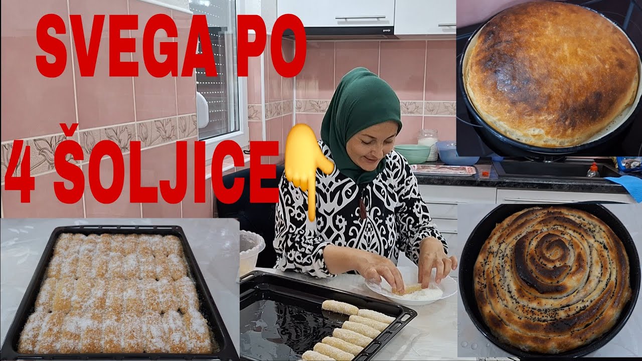 💥HURMAŠICE💥najbolje koje sam pravila i jela👌Tajna NAJUKUSNIJEG BUREKA😉DOMAĆI HLJEB🤩