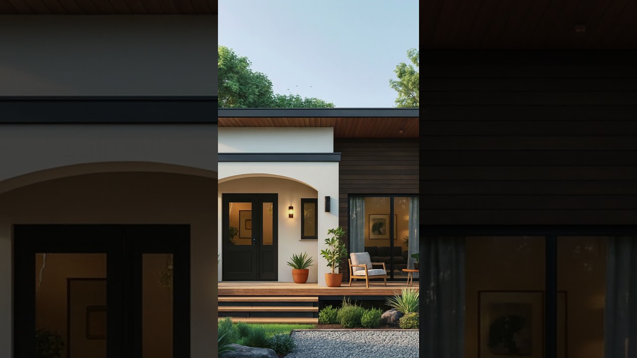 Modern Tropical Single Story House Design 