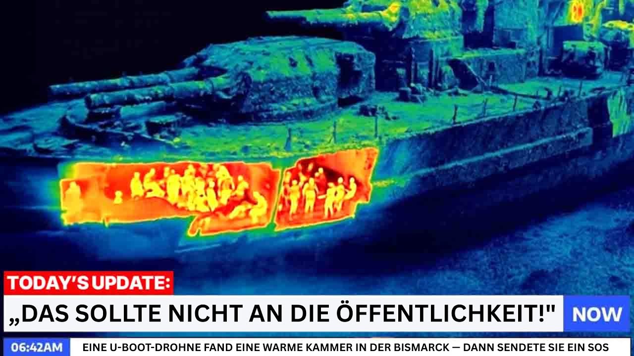 Eine U-Boot-Drohne fand eine warme Kammer in der Bismarck — dann sendete sie ein SOS