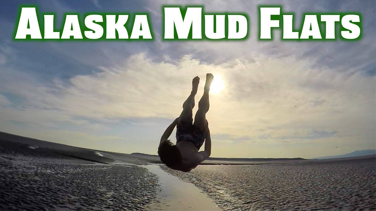 Alaska Mud Flat Mud Fight!