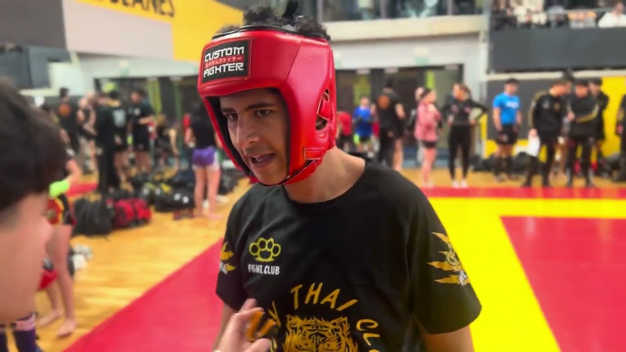 Cuidad deportiva Blanes combate de Youssef 