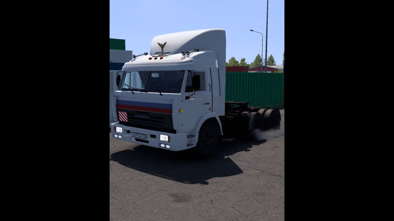 Воскресный стрим по ETS 2 /Камаз 54115/ на руле PXN V10