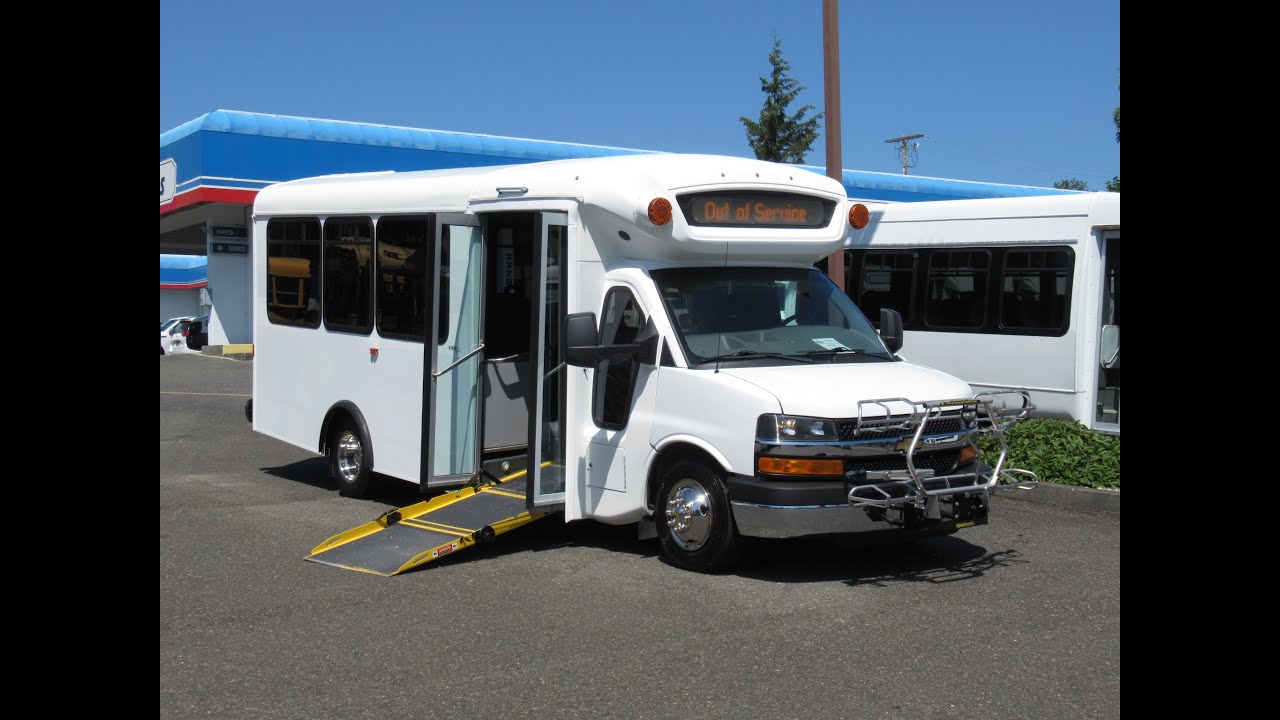 2013 Chevrolet Arboc 10 Passenger & 2 Wheelchair Shuttle Bus - S75562 - Northwest Bus Sales
