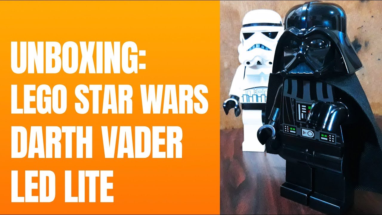 UNBOXING: LEGO Star Wars Darth Vader LED LITE