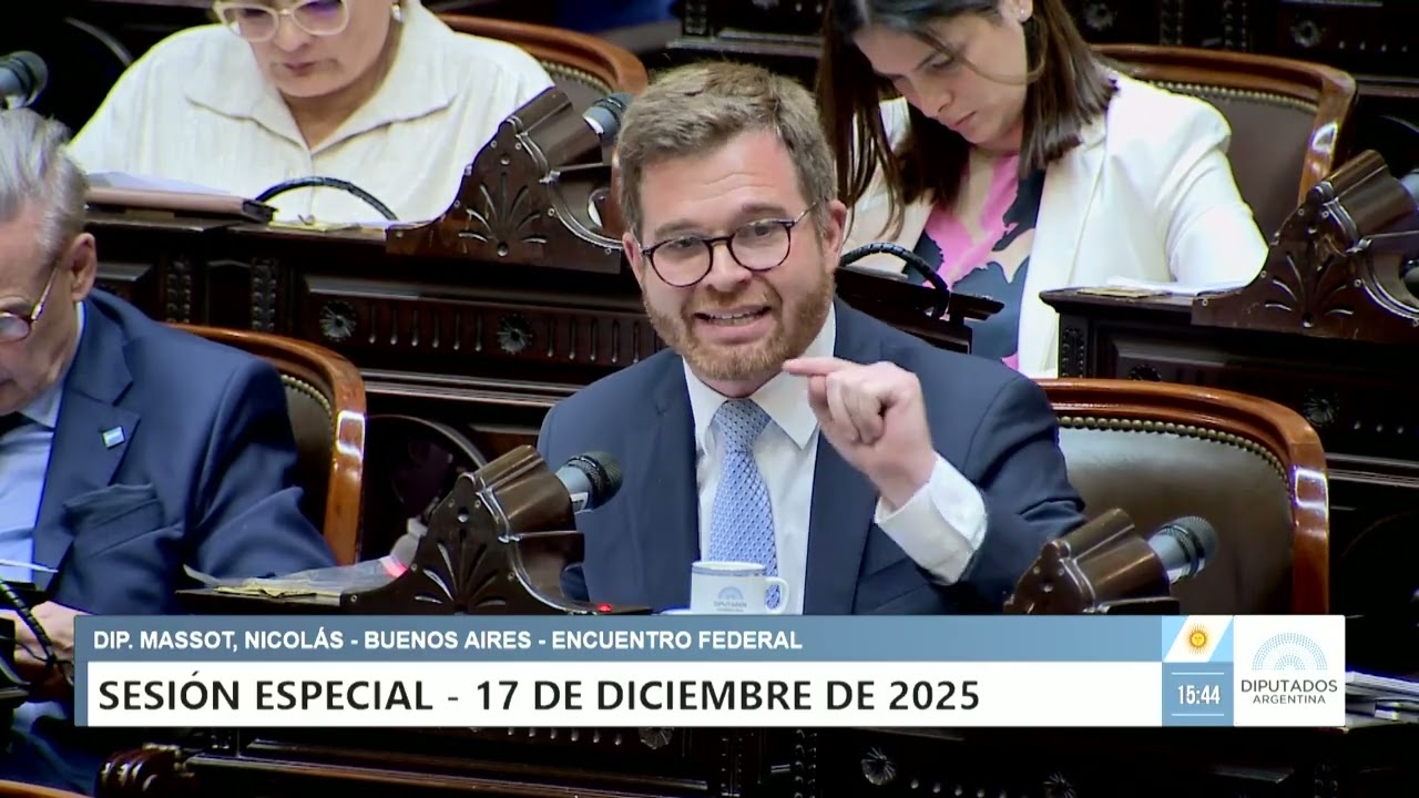 Diputado Massot, Nicolás - EF - Sesión 17-12-2025 - PL
