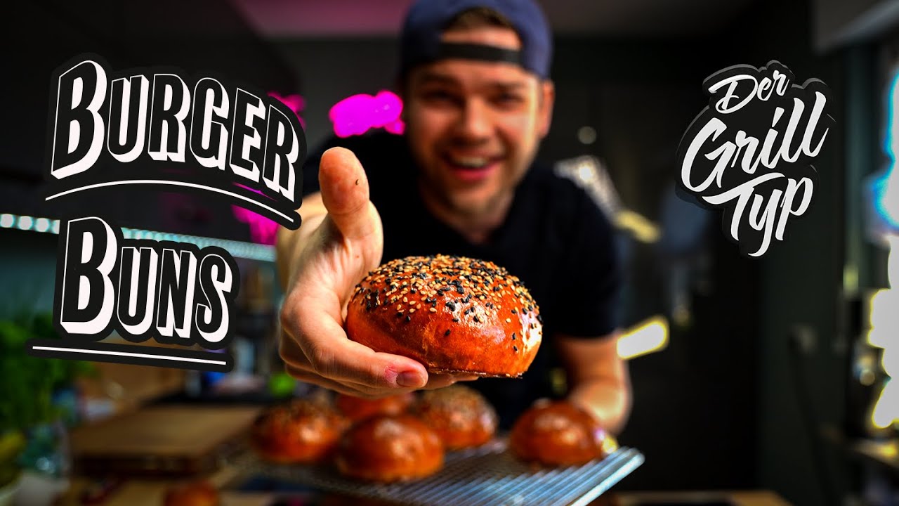 BURGER BUNS wie aus dem Bilderbuch! Das originale 