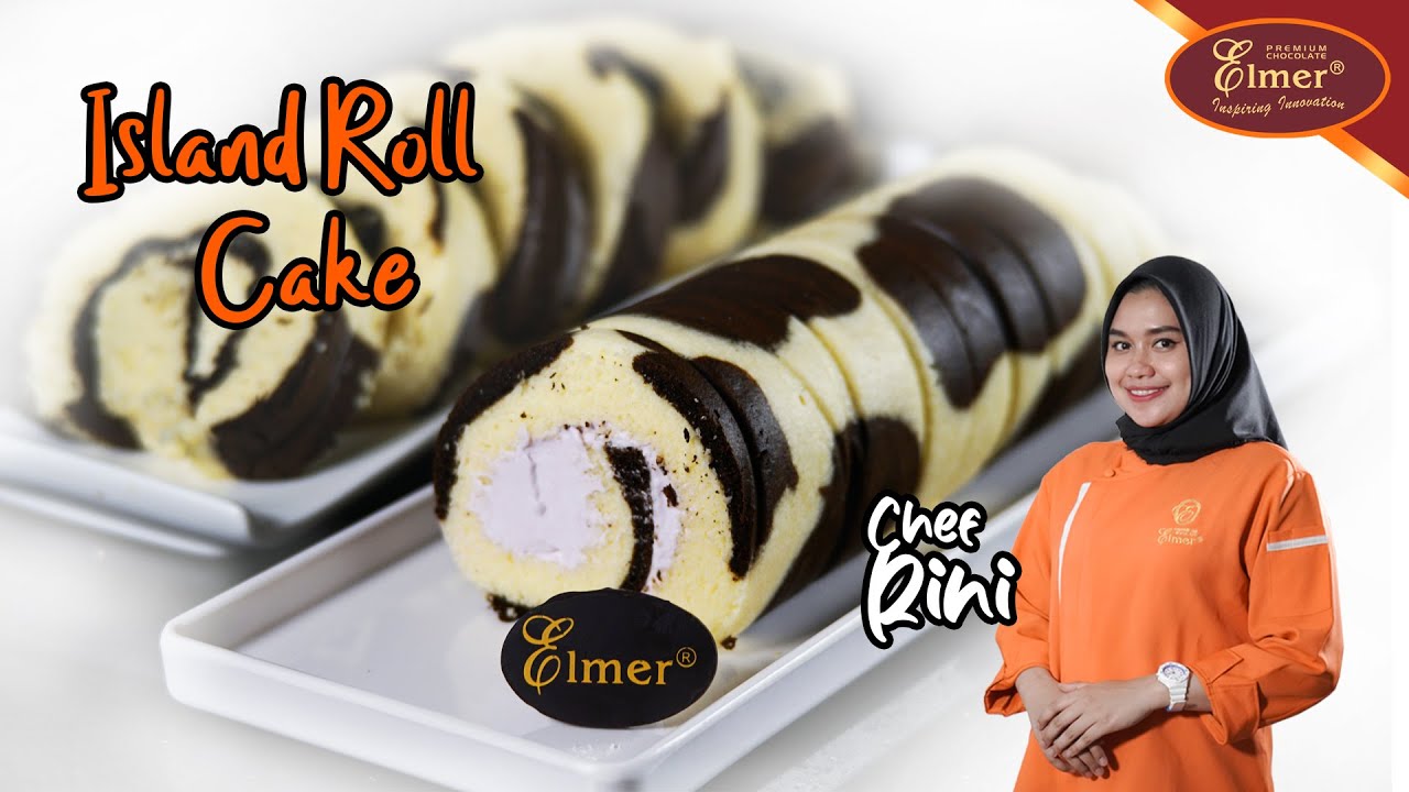 [ ENG SUB ] ISLAND ROLL CAKE | Cara Mudah Membuat Roll Cake Lembut & Lezat | Basic Roll Cake