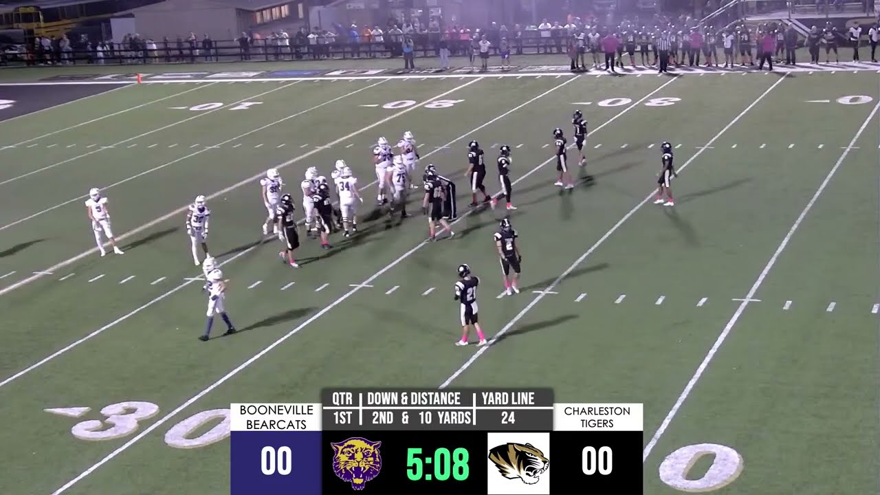 Booneville Bearcats vs. Charleston Tigers